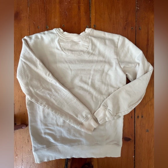 Askov Finlayson adult XXS cream organic cotton crewneck made in Peru - Picture 6 of 6